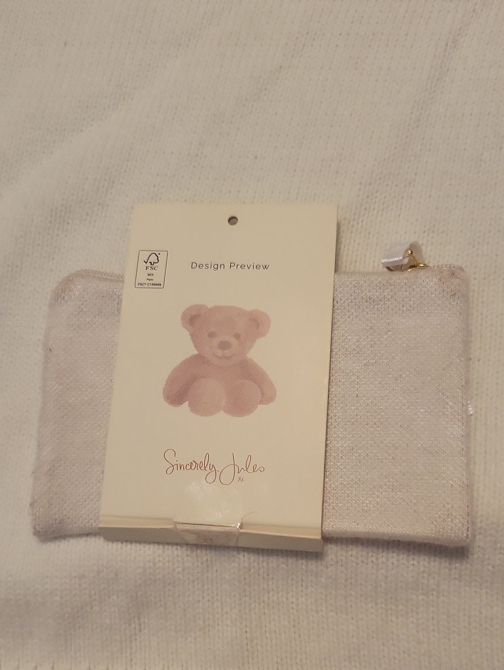 Sincerely Jules Teddy Bear Sweater - Picture 5 of 6